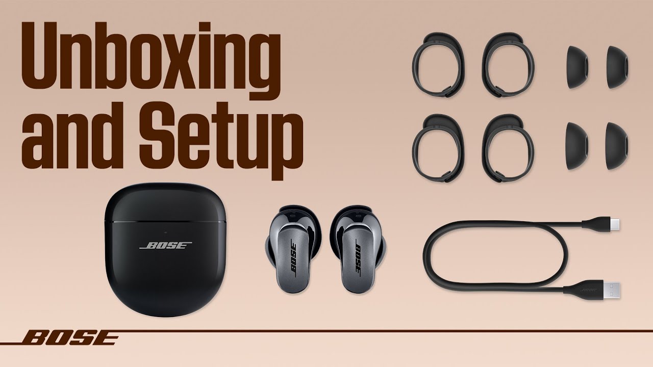 Bose QuietComfort Ultra Earbuds &ndash; Unboxing and Setup