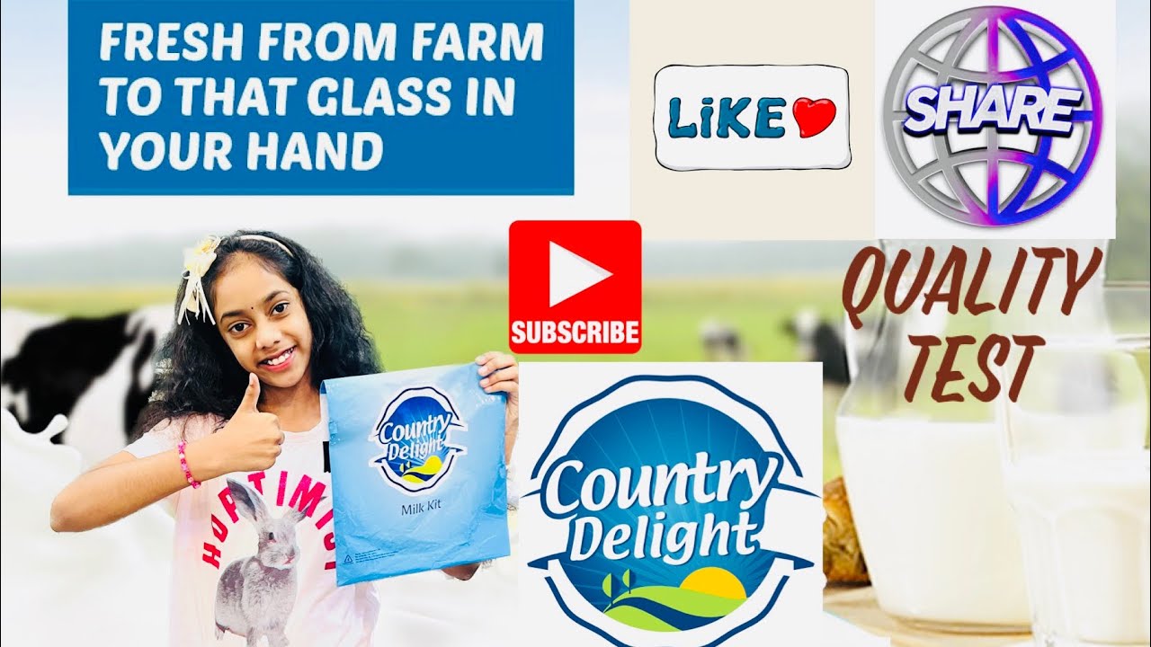 Country Delight Milk Quality Testing | How to test the milk quality at home | How to use Test kit