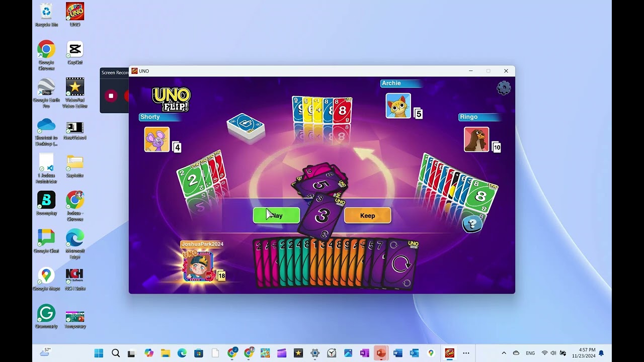 UNO Flip Gameplay
