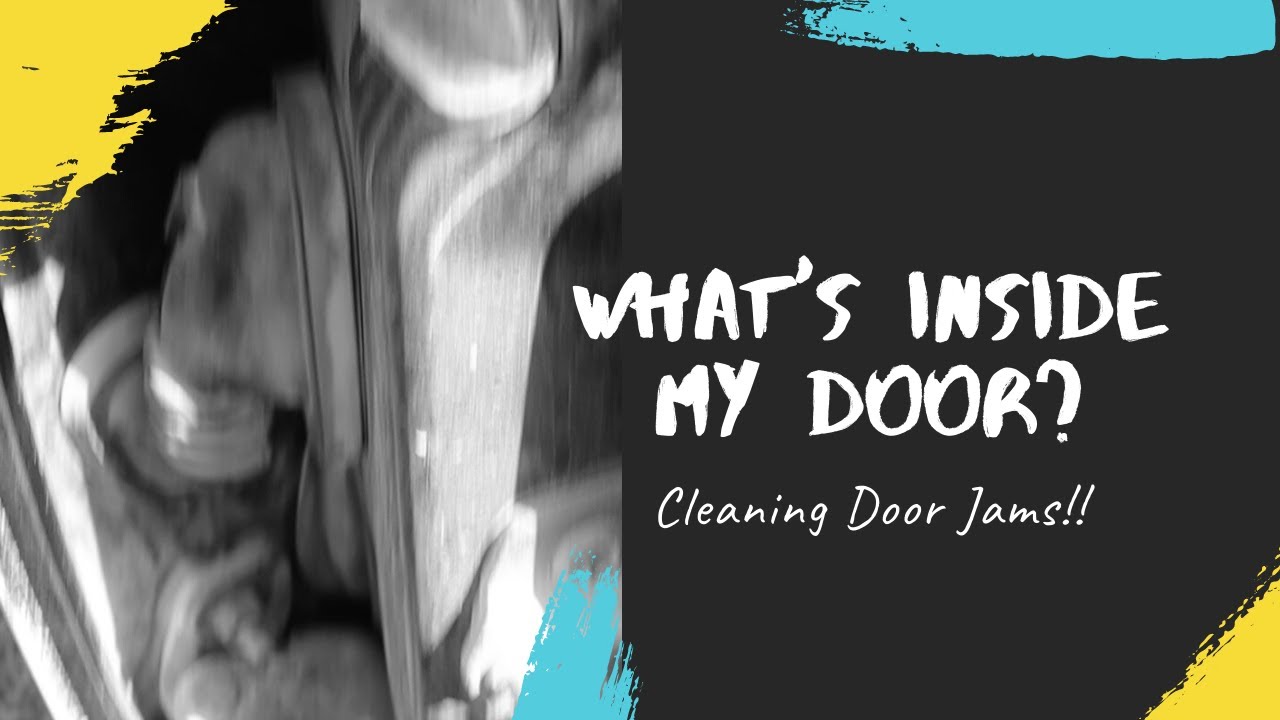 Door Jam Cleaning | How to clean your Door Jam