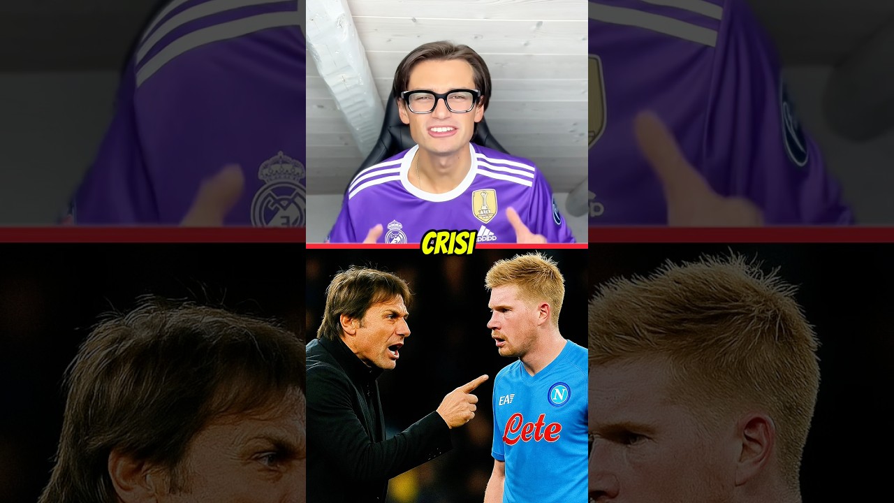 KEVIN DE BRUYNE HA LITIGATO CON ANTONIO CONTE ? 🤯