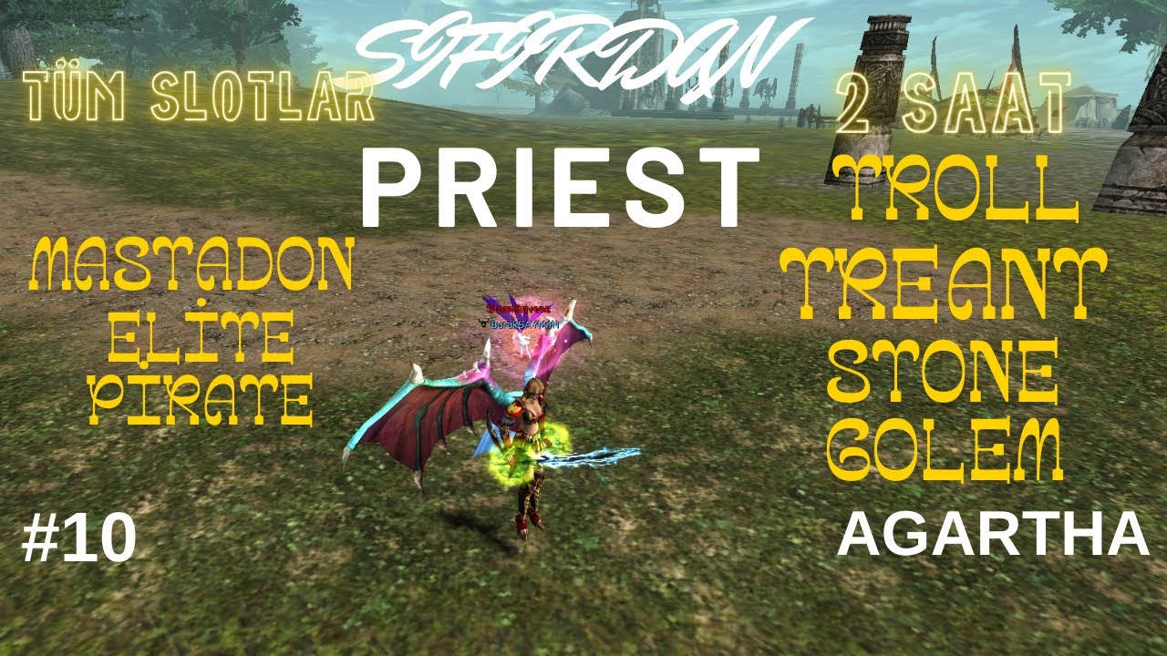SIFIRDAN PRIEST #10 CZ TÜM SLOTLAR EN AZ 2'ŞER SAAT FARM / JR KAYBETMİYORUZ