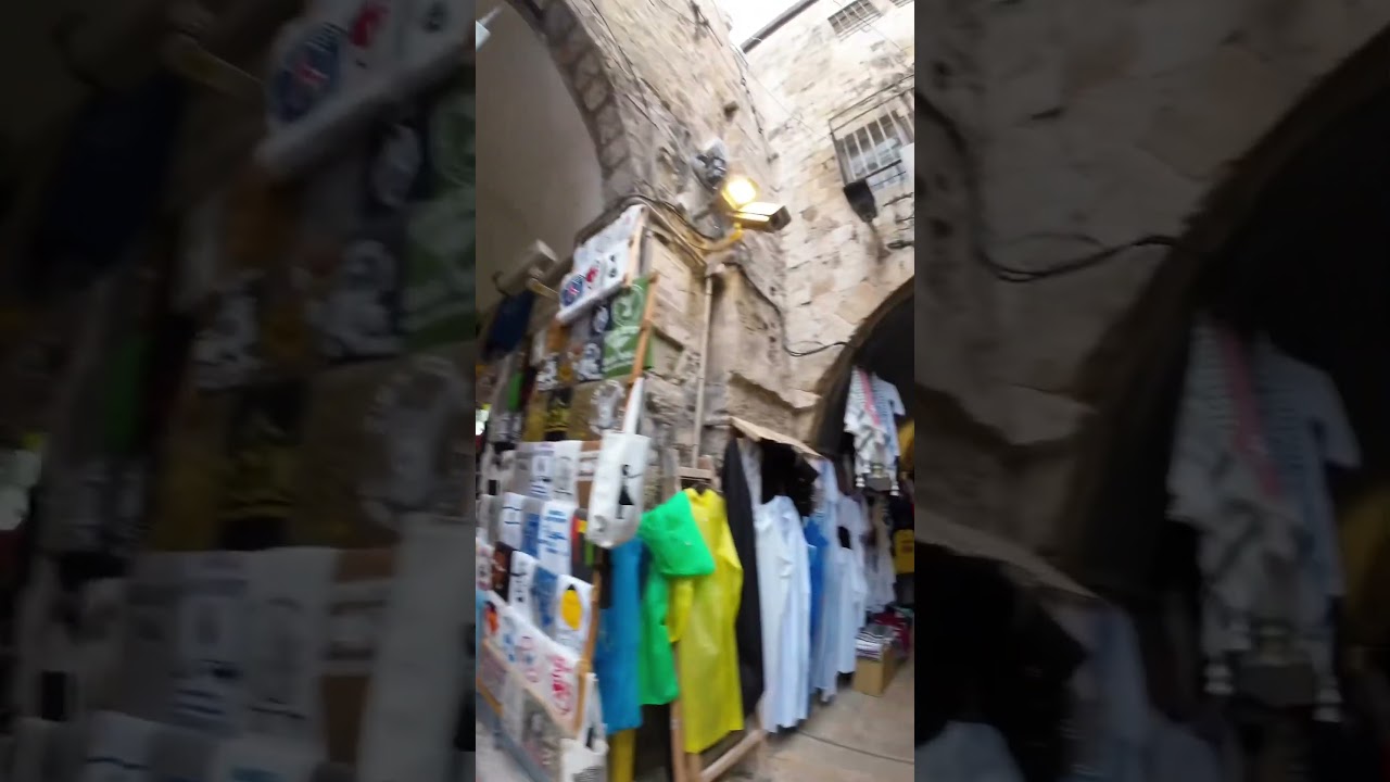 The historical streets of Old Jerusalem #traveltheworld #travel #jerusalem