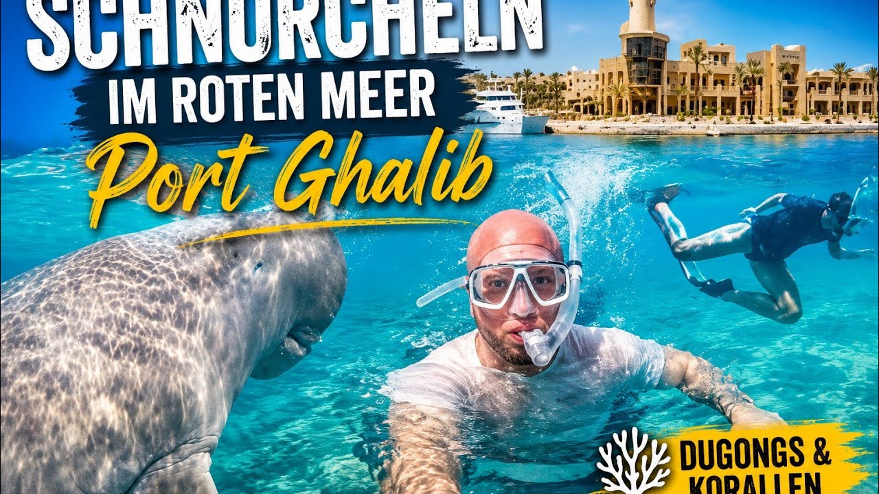 Schnorcheln in roten Meer Port Ghalib