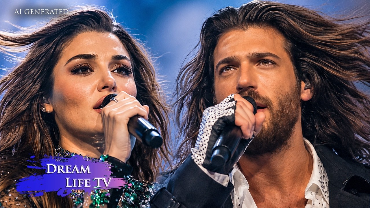 Can Yaman and Hande Er&ccedil;el - Beni Unutma | AI generated