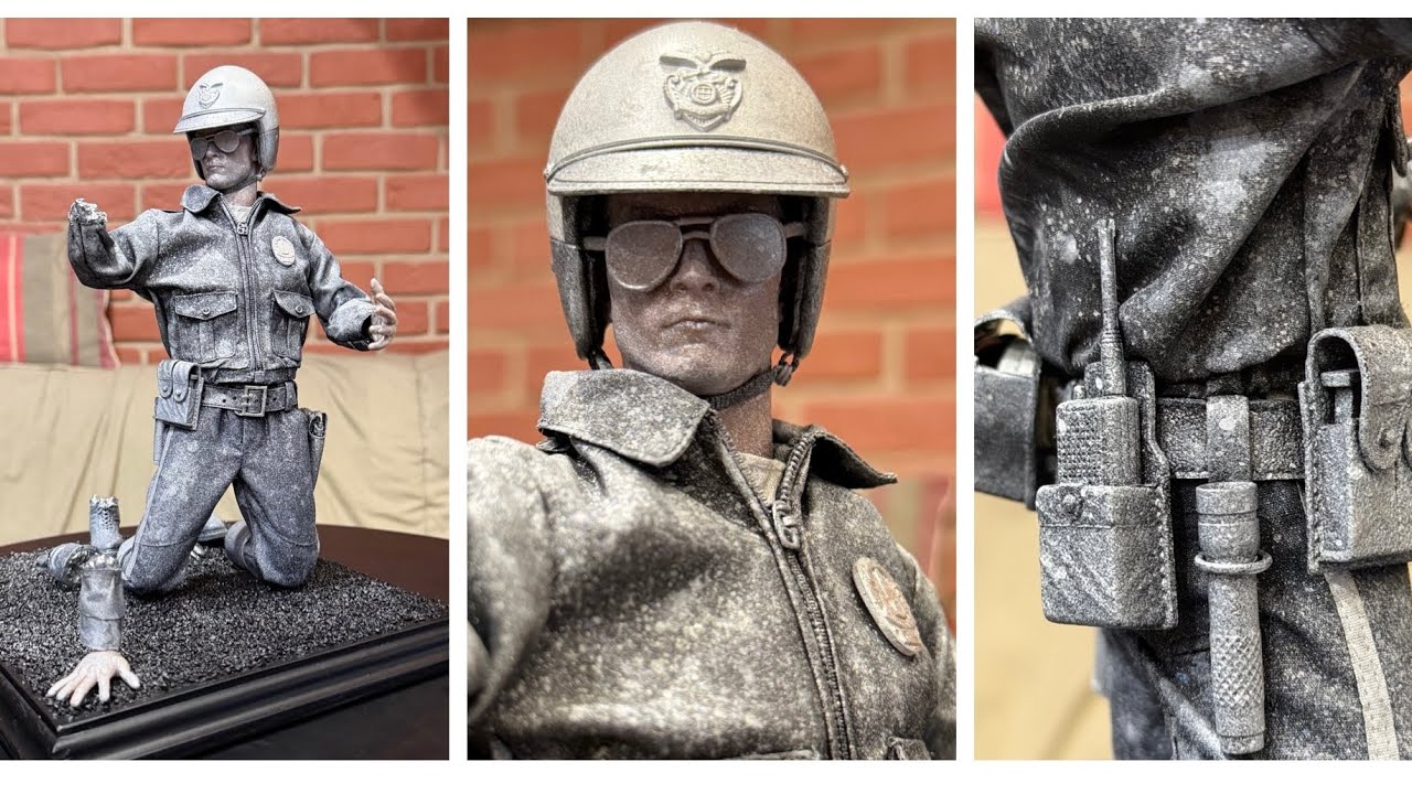 Terminator 2 T-1000 Frozen My Custom- Present Toys 1/6 scale