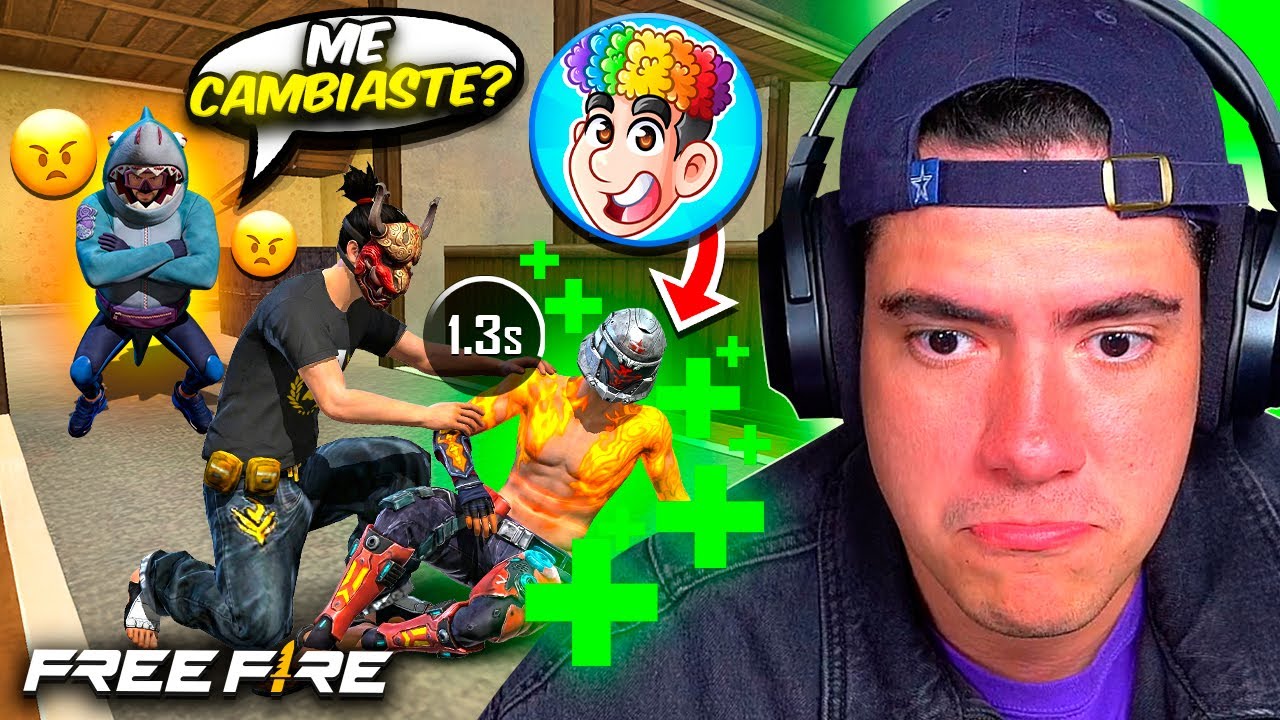 TIBU SE MOLESTA CONMIGO PORQUE LO CAMBIE POR OTRO CURANDERO EN FREE FIRE - TheDonato Live