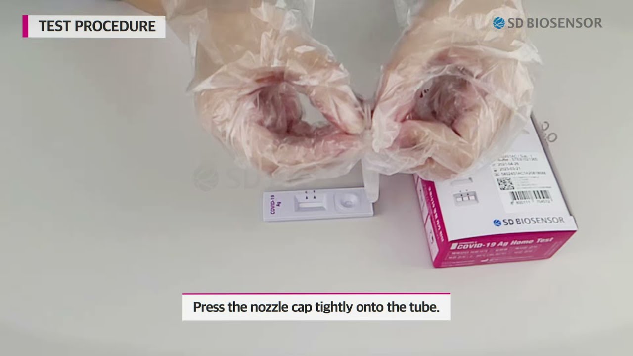 [English subtitle] Guide for STANDARD Q COVID-19 Ag Home Test