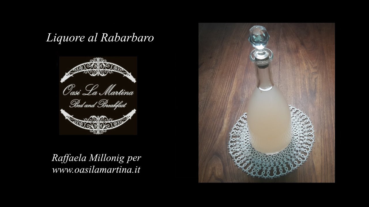 Liquore al Rabarbaro (Dal Ricettario di Raffaela Millonig)