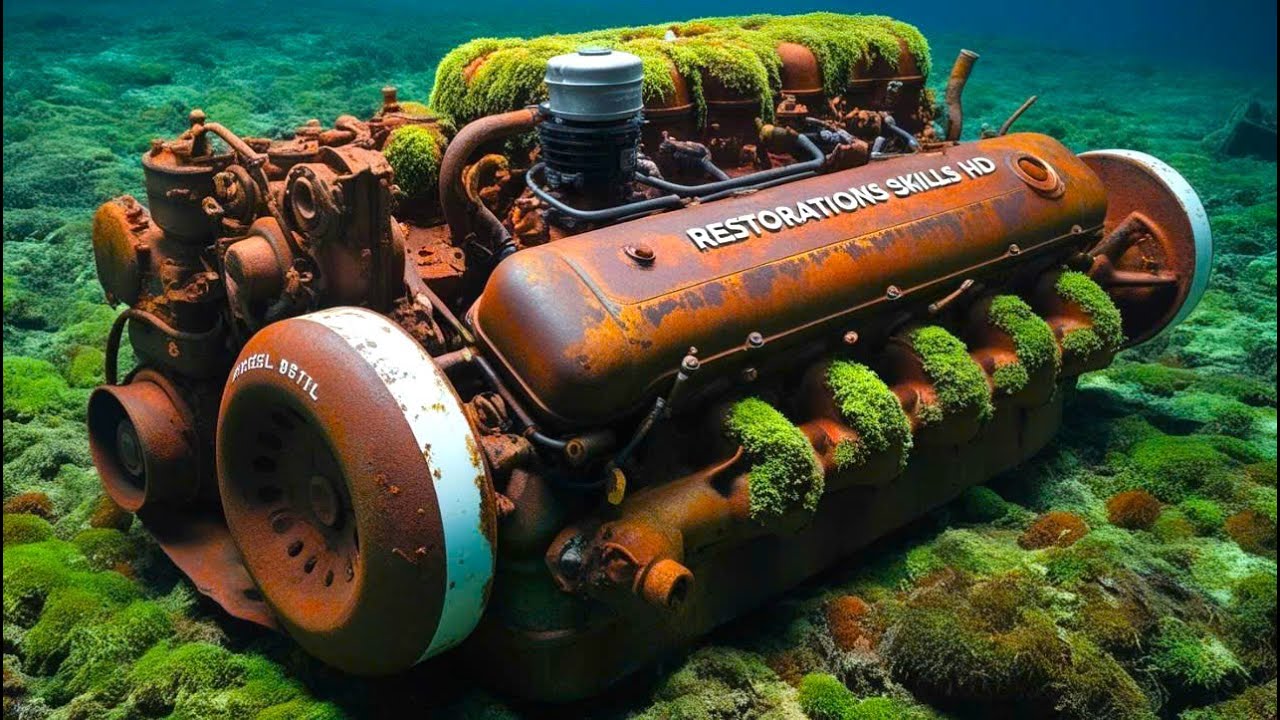 SHIP ENGINE RESTORATION: TURNING RUST INTO A SEA MONSTER
