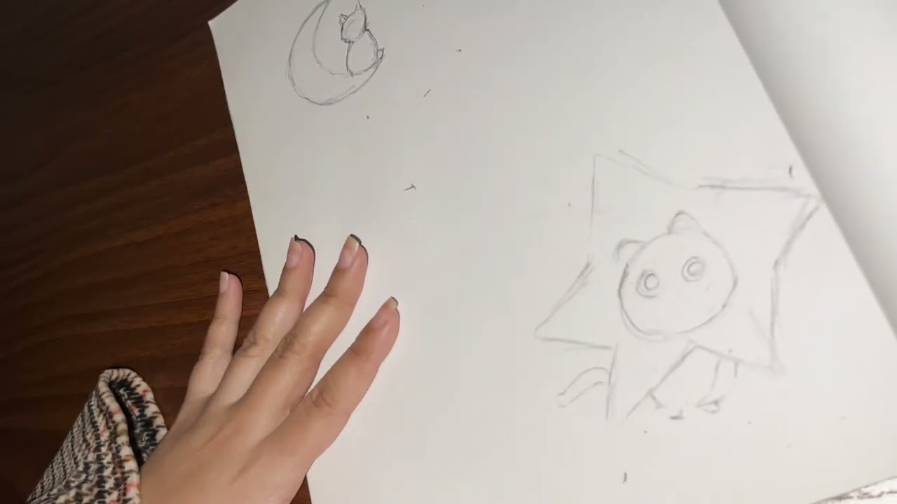 Draw with me while talking about starting a youtube channel nervously 