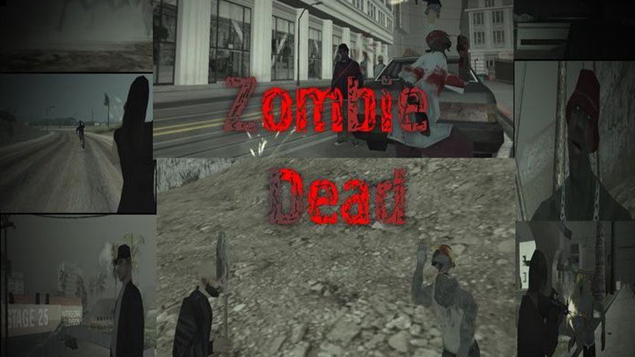 Zombie Dead 2.0|GAMEPLAY|МОД НА GTA SA