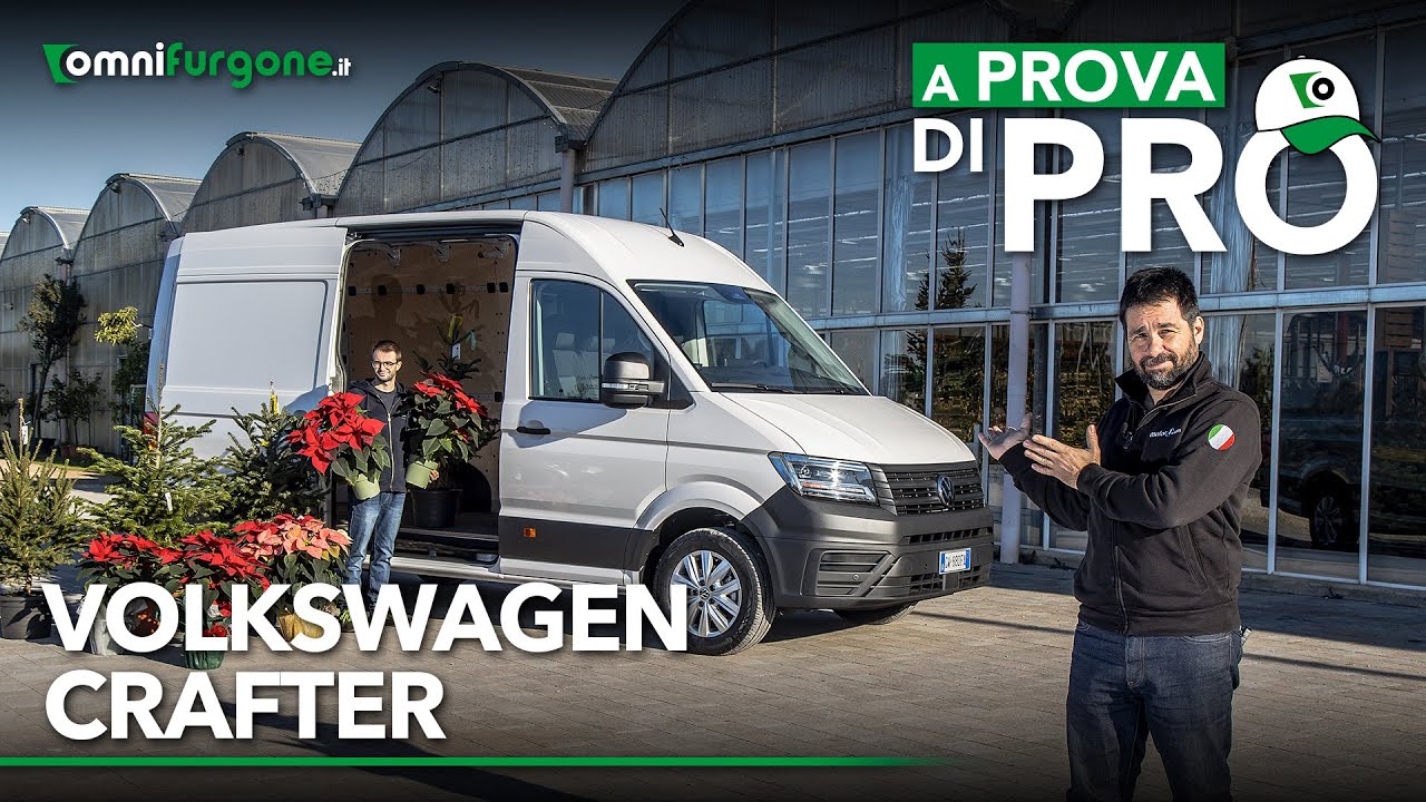 Volkswagen Crafter, la nostra PROVA AL LAVORO | Tecnologia, Ergonomia e Sicurezza