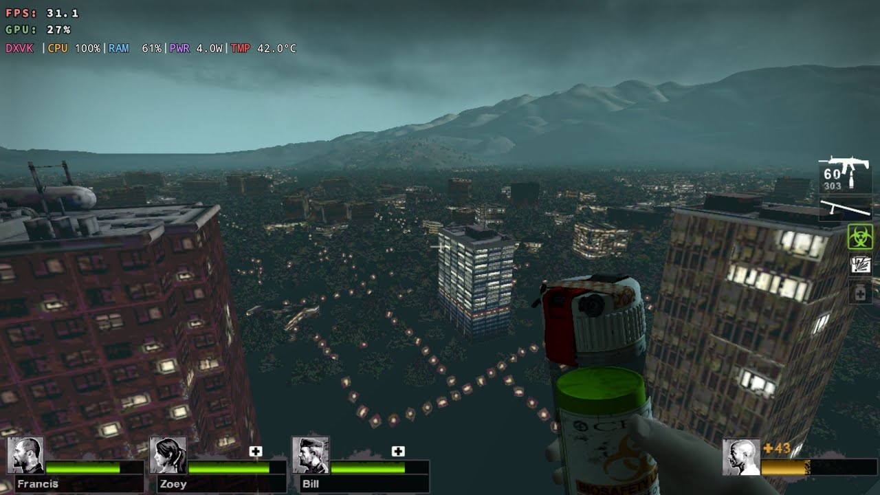 Left 4 Dead 2 | GameHub | Mali Gpu | Dimensity 7200 U | Settings + Gameplay