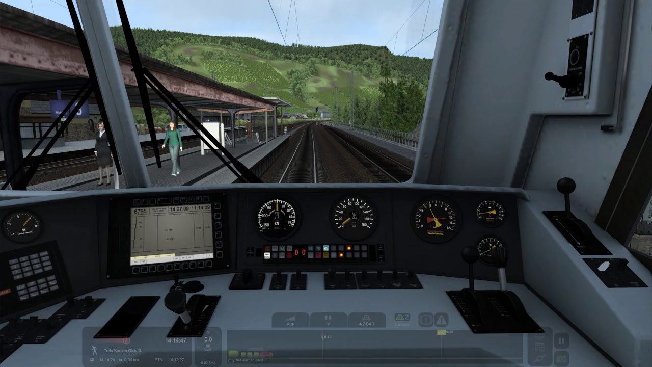 Train Simulator 2018 Durchs Moseltal inklusive Abst&uuml;rze :D
