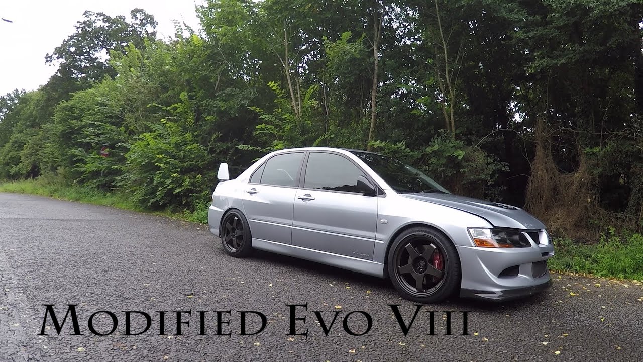 Обзор Mitsubishi Evo 8 Fq300...модифицированный 380 л.с./360 фунт-фут