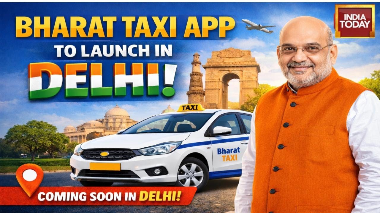 Bharat Taxi App To Launch In Delhi | Ola&ndash;Uber to Face Cooperative Challenge | India Today News