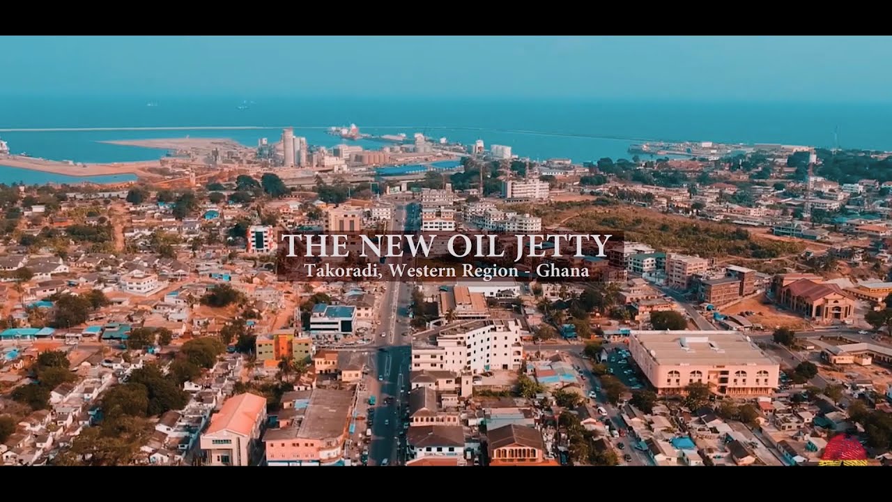 The Building of an OIL JETTY in the Port of Takoradi
