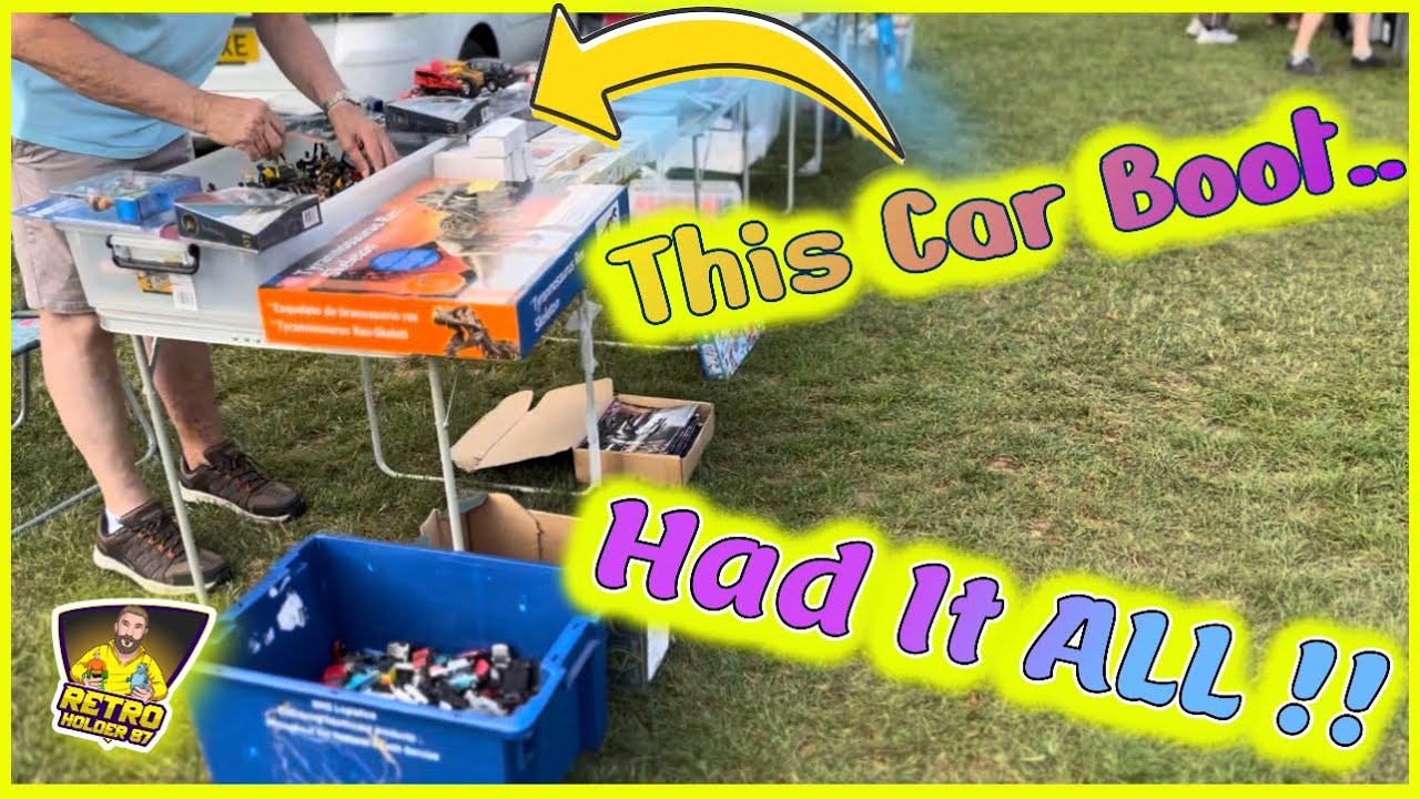 New Car Boot! New Place! Same Retro Hunting!! This one had it all….