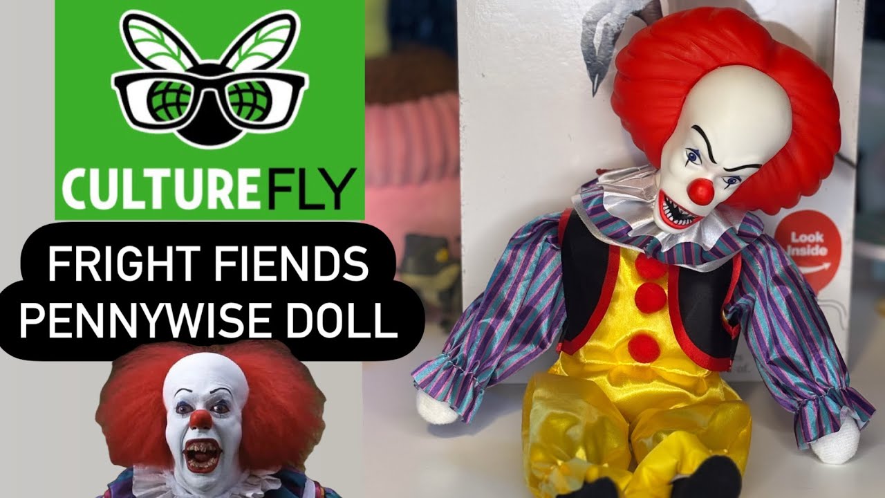 CultureFly Fright Fiends Pennywise doll unboxing and review!