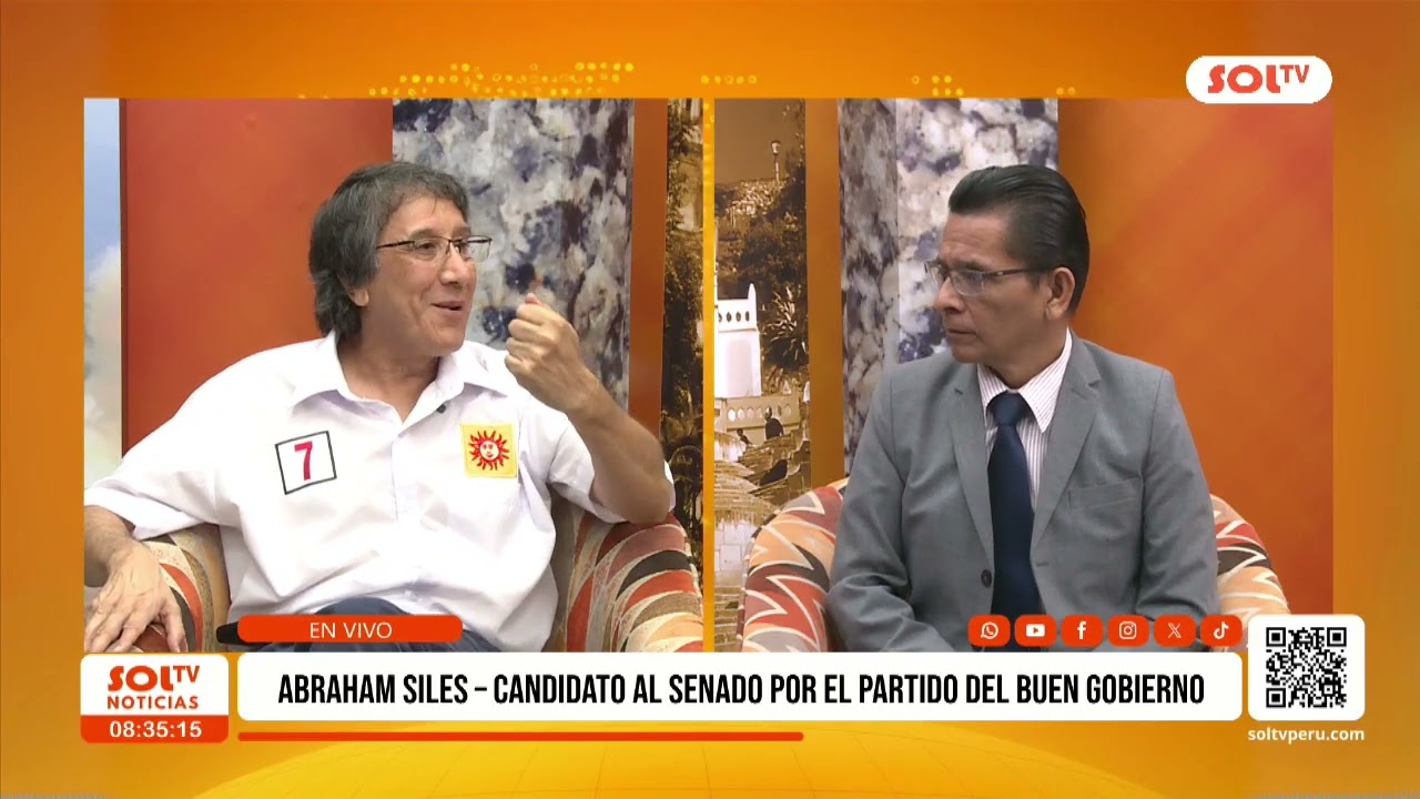 Elecciones 2026: Abraham Siles expone propuestas a la cámara de senadores
