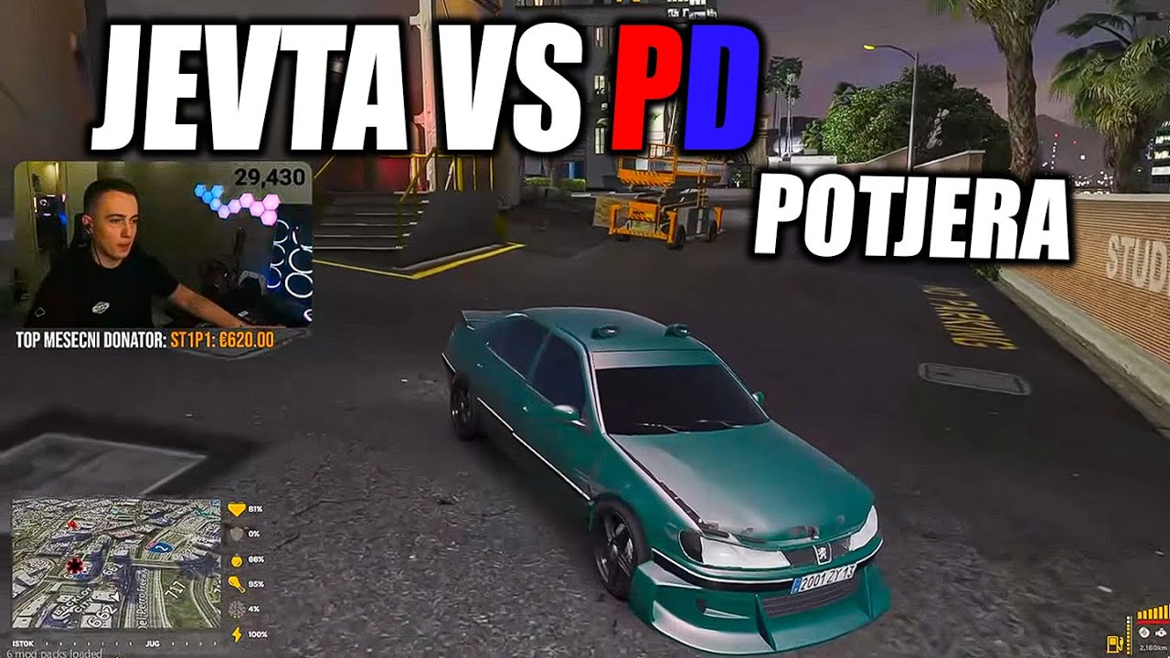 Jevta u potjeri s PD-jem po krovovima - REVOLUCIJA RP