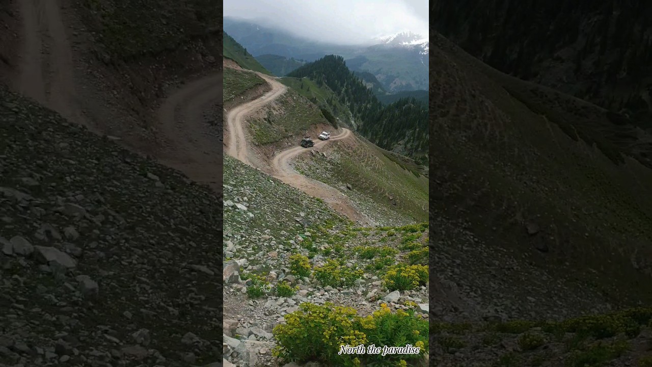 Heavenly Beautiful off road track from Kalam to Kumrat Valley via Badgoi Top