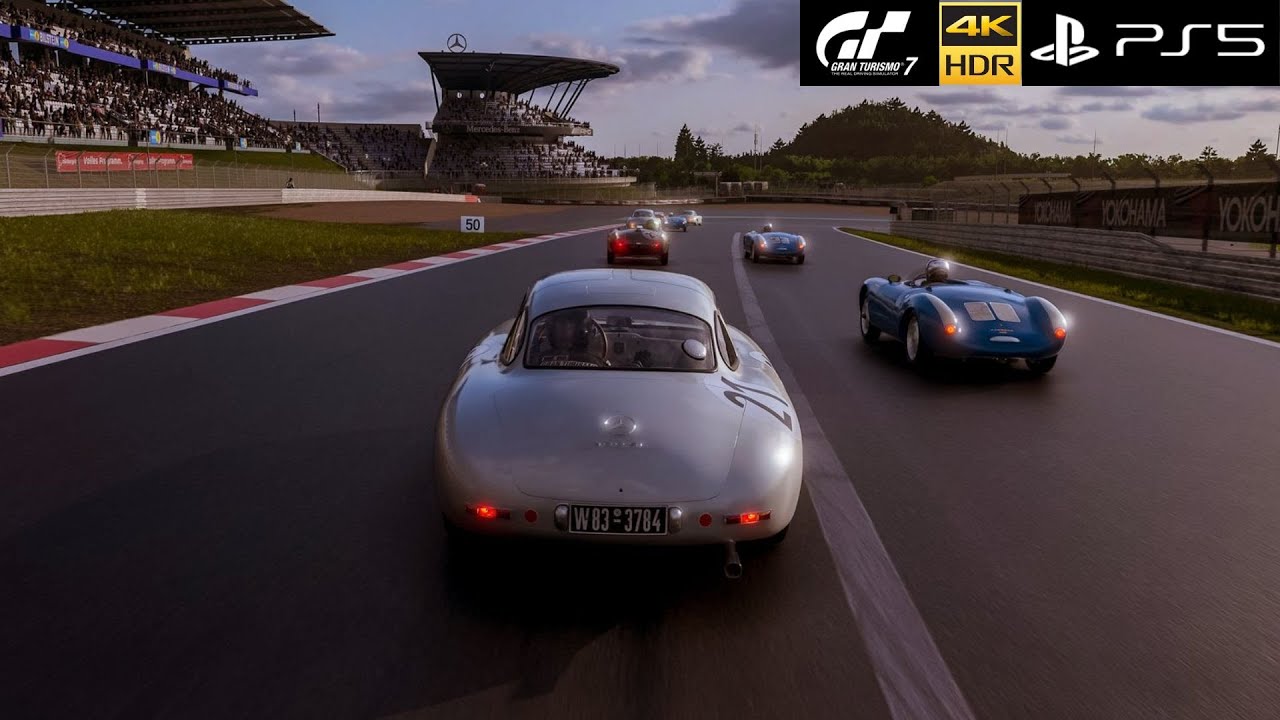 LEGENDARY CAR - MERCEDES BENZ 300 SL (W194) 1952 - Gran Turismo 7 - PS5 (4K 60FPS HDR).