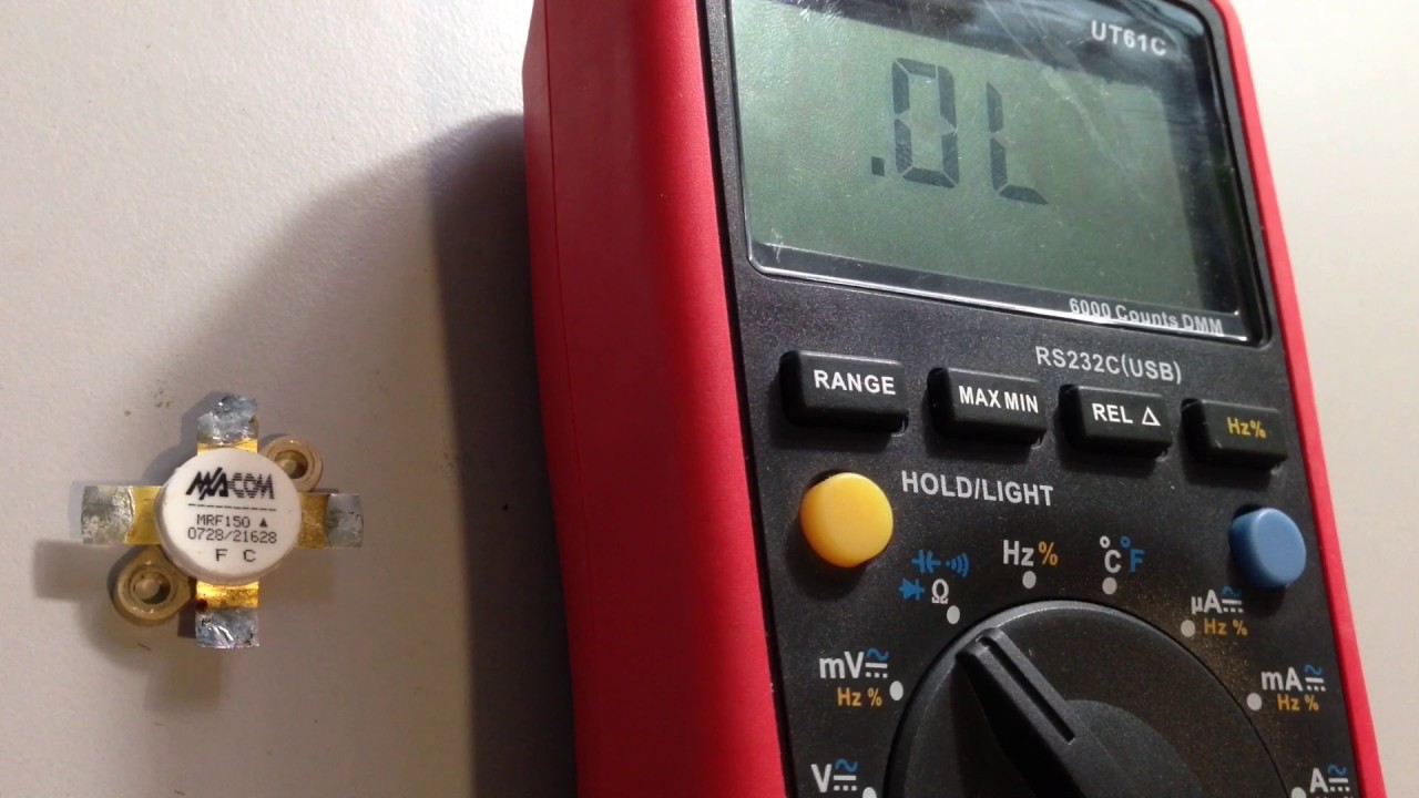 MRF 150 mosfet test
