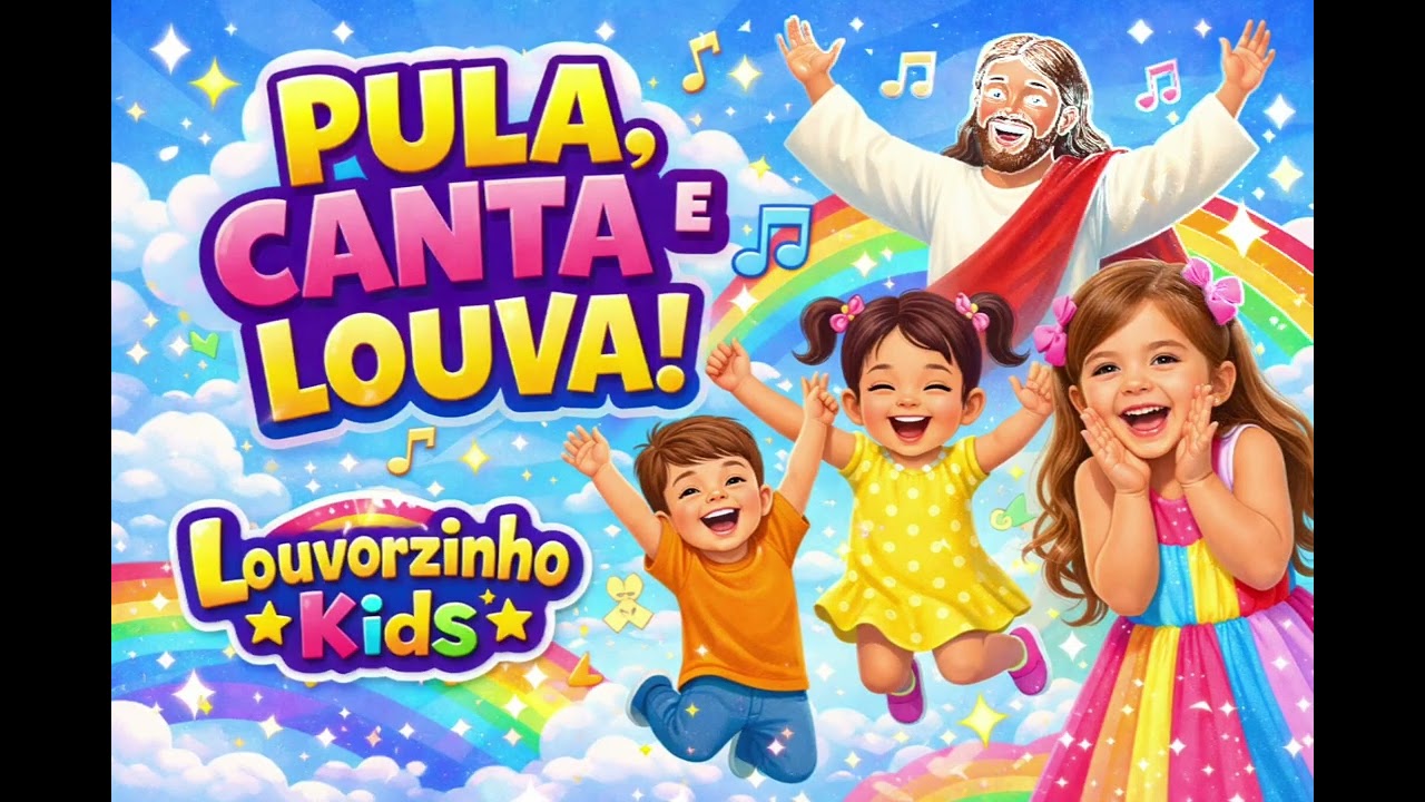Nome da música infantil pula canta e louva 