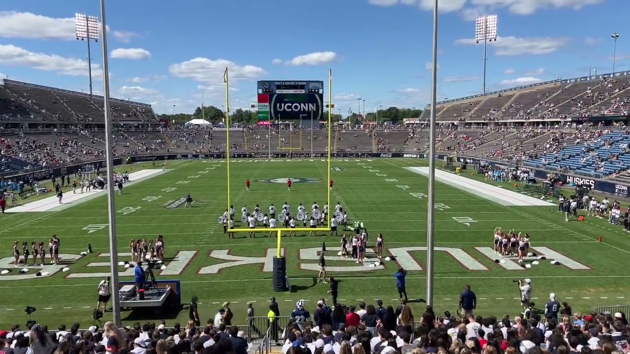 UConn Marching Band Football Season Opening Game 8/30/25 UCONN vs CCSU