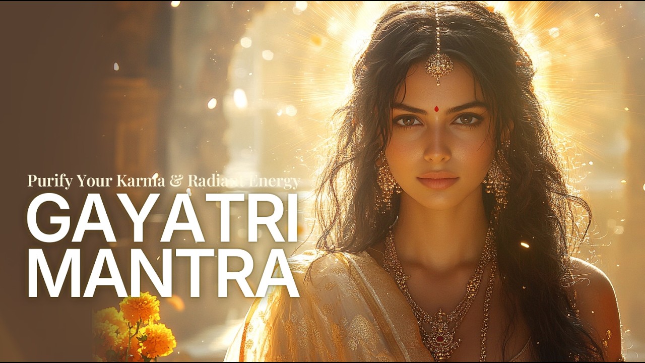 ☀️𝟏𝟎𝟖 𝐓𝐈𝐌𝐄𝐒  A Soulful Prayer to Remove All Obstacles | Gayatri Mantra