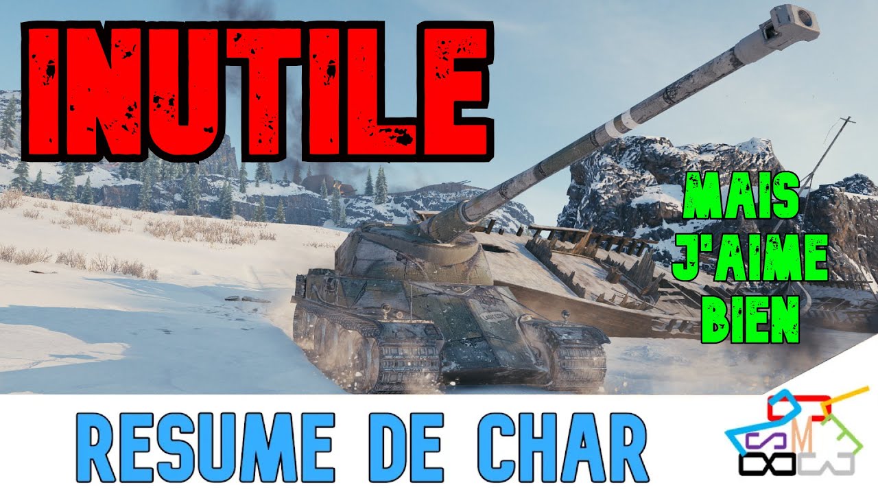 world of tanks fr - amx 50 120 - Des qualités oui, mais beaucoup trop de défauts