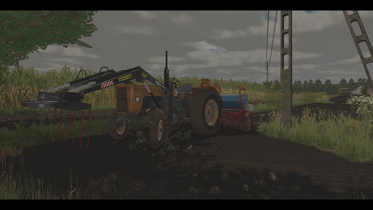 Lato w Kraśnickich Polach. Siewy ursusem c-360 odc.23