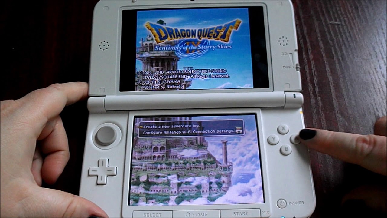 ASMR Dragon Quest IX Gameplay Part 1 (Creating my Character, Angel Falls)