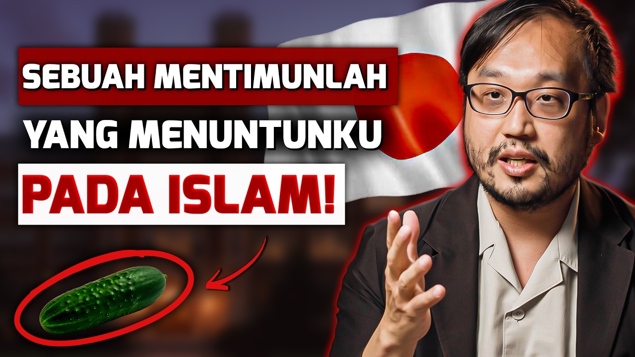 Profesor Jepang Masuk Islam – “Mentimun Menuntunku kepada Islam”