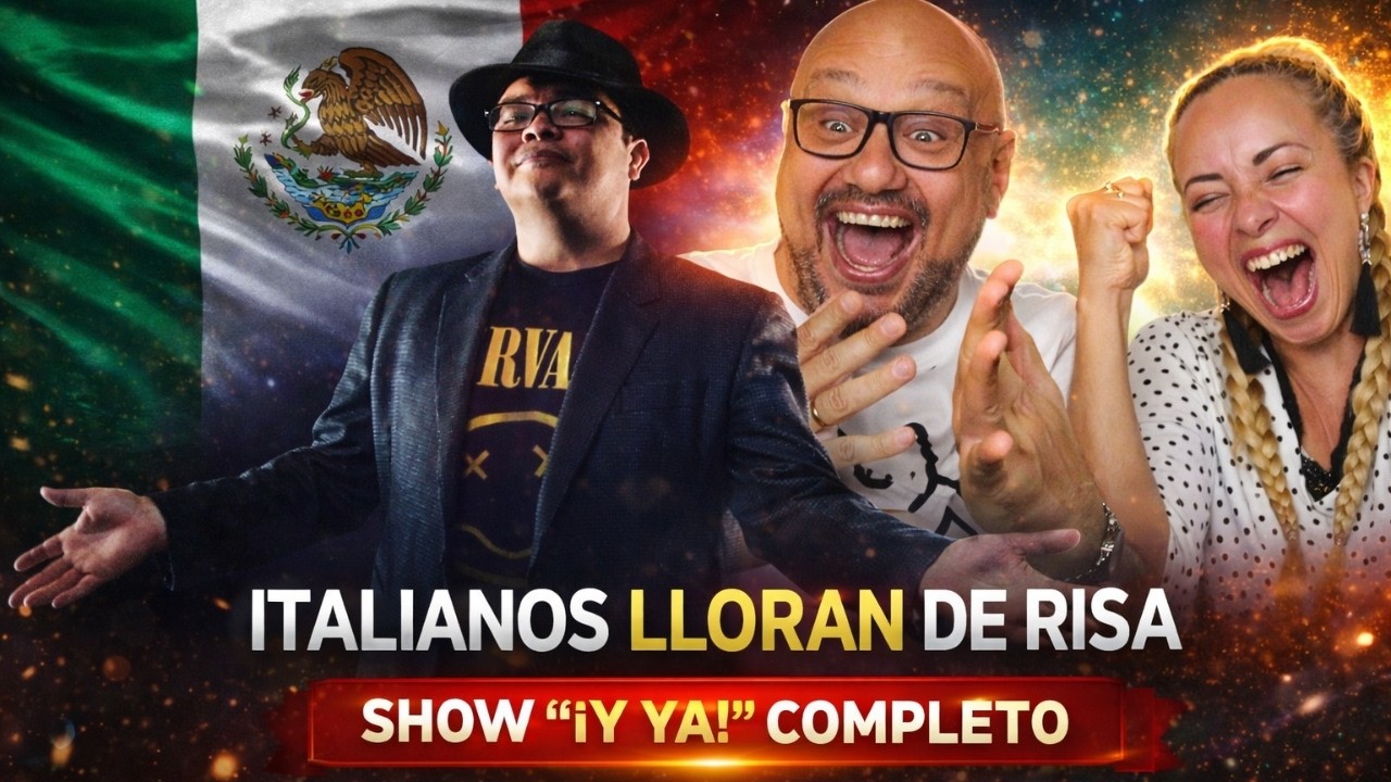 Italianos lloran de risa con Franco Escamilla 😂 ¡Show “¡Y ya!” COMPLETO!