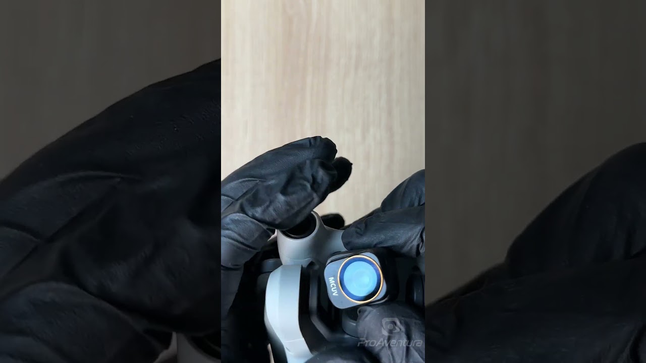 Filtro de Lente MCUV para Drone DJI Mini 3 e 3 Pro