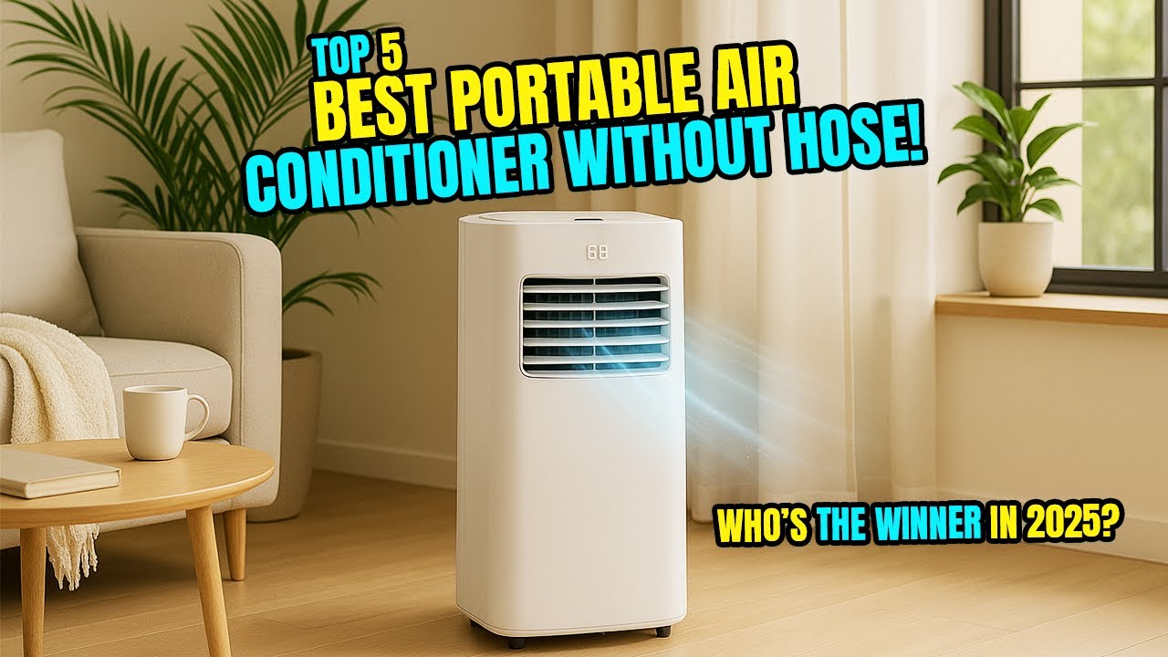 Top 5 Best Portable Air Conditioner Without Hose in 2025!🔥🔥