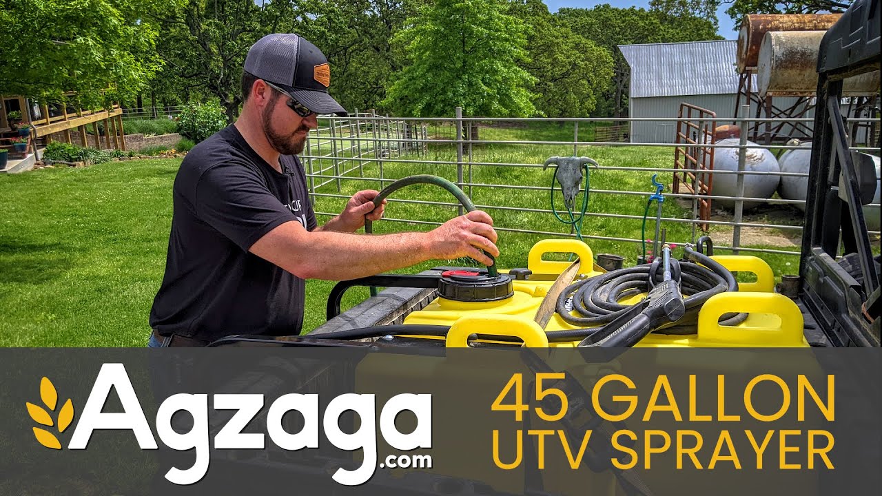 Ag-Spray 45 Gallon UTV Sprayer - Review by Agzaga