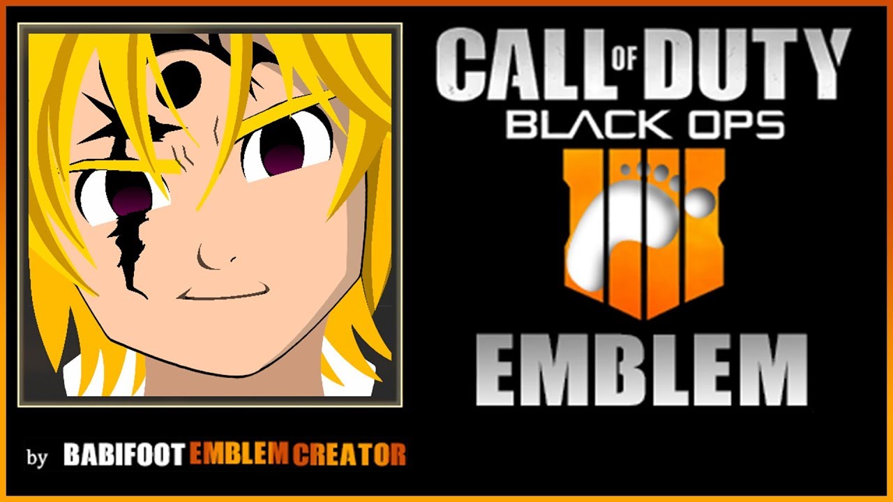 COD BO4 Emblem Tutorial - Melodias Seven Deadly Sins
