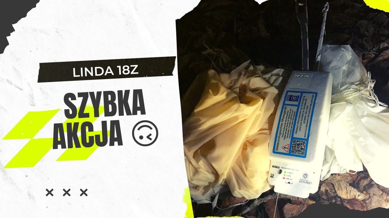 Polowanie na radiosondę meteorologiczna Lindenberg RS41 U1510027