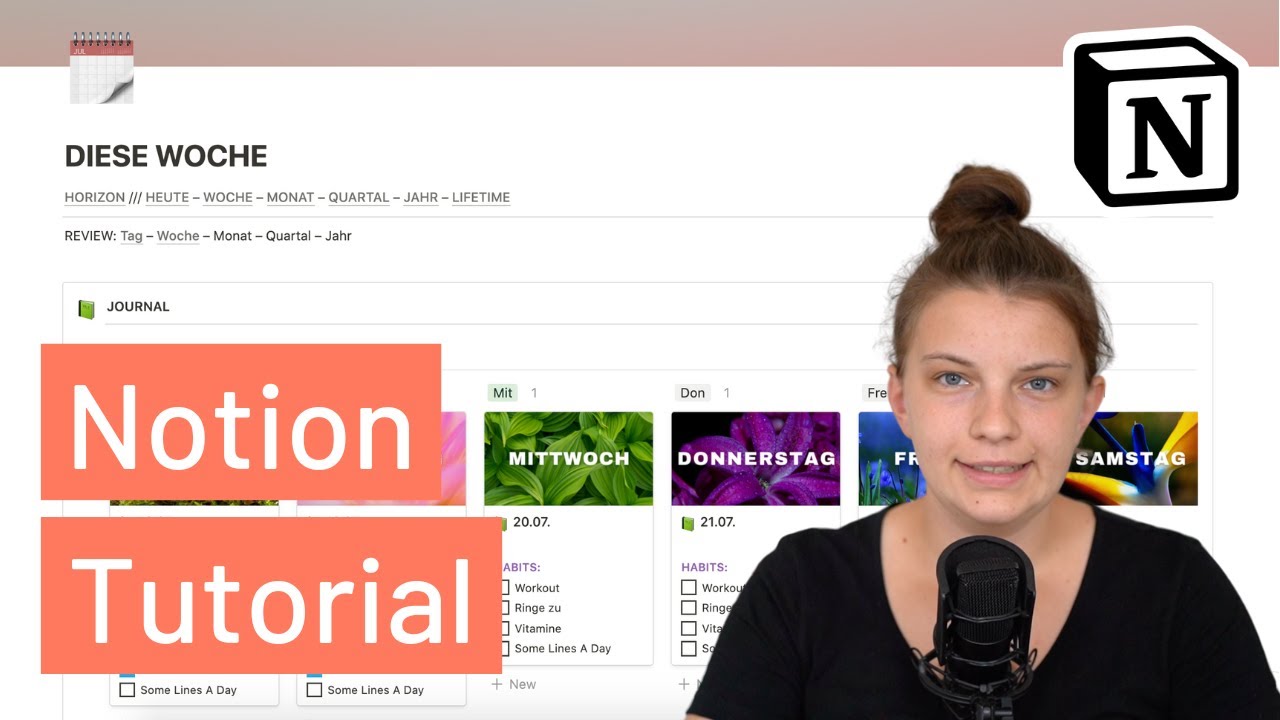 Учебное пособие по Notion (на немецком): всё необходимое для начала работы с Notion | включая тур