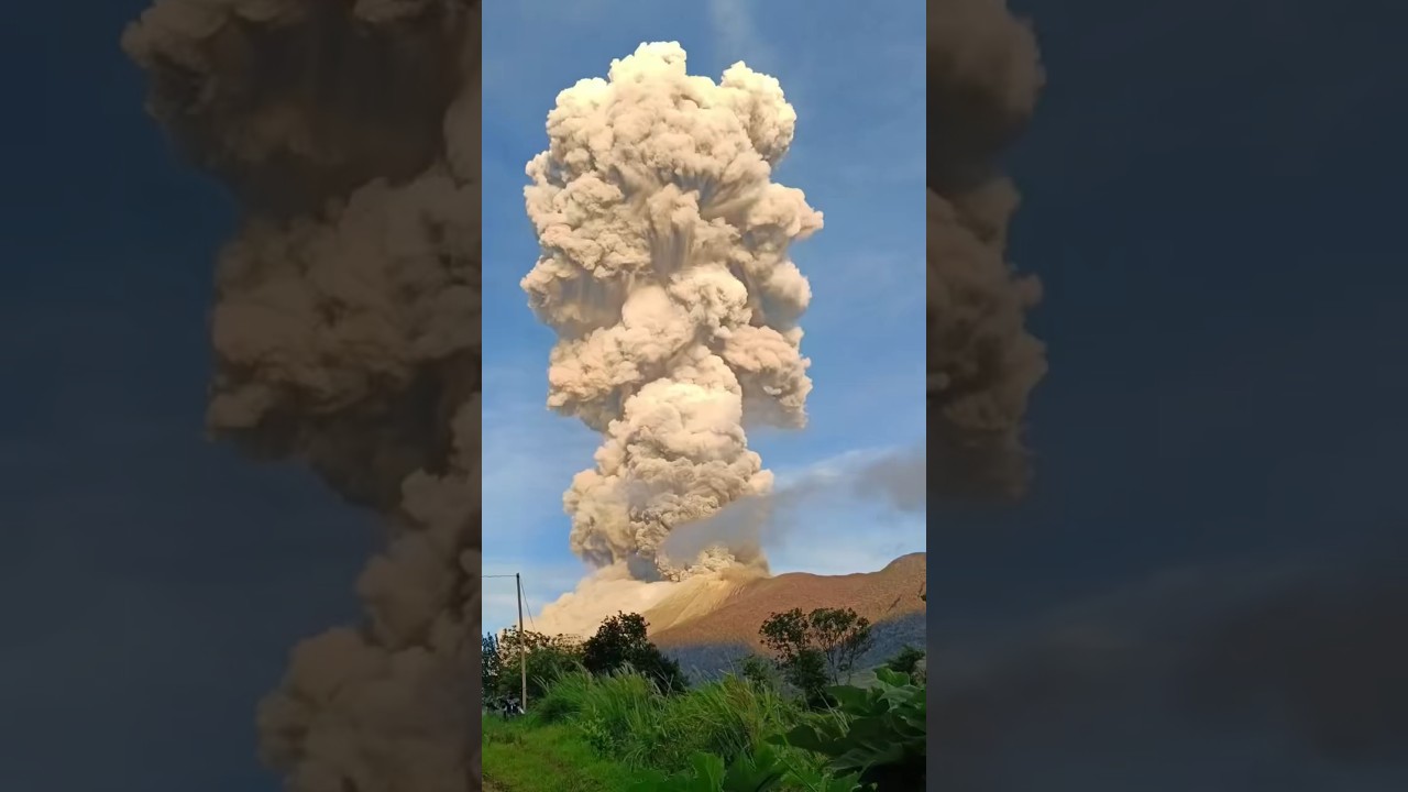 🚨 Mt. Kanlaon Volcano Erupts Today! Explosive Eruption Caught on Video | Negros, Philippines