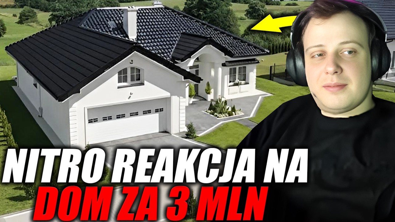 NITRO REAKCJA NA DOM ZA 3 MLN - CZY GLAMOUR MUSI BYĆ KICZEM?