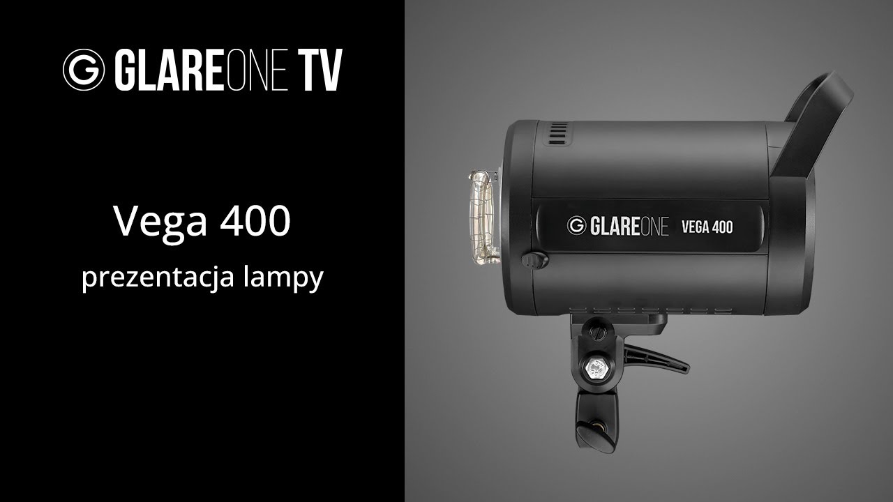 GlareOne Vega 400 - prezentacja lampy studyjnej z mocowaniem Bowens