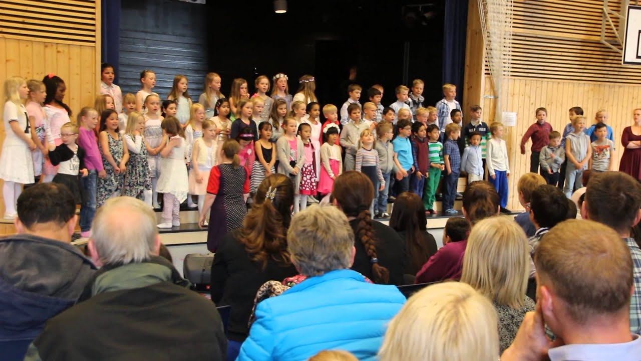 Sommeravsluttningen 2015 Klasse 2A, Jessheim barneskole.