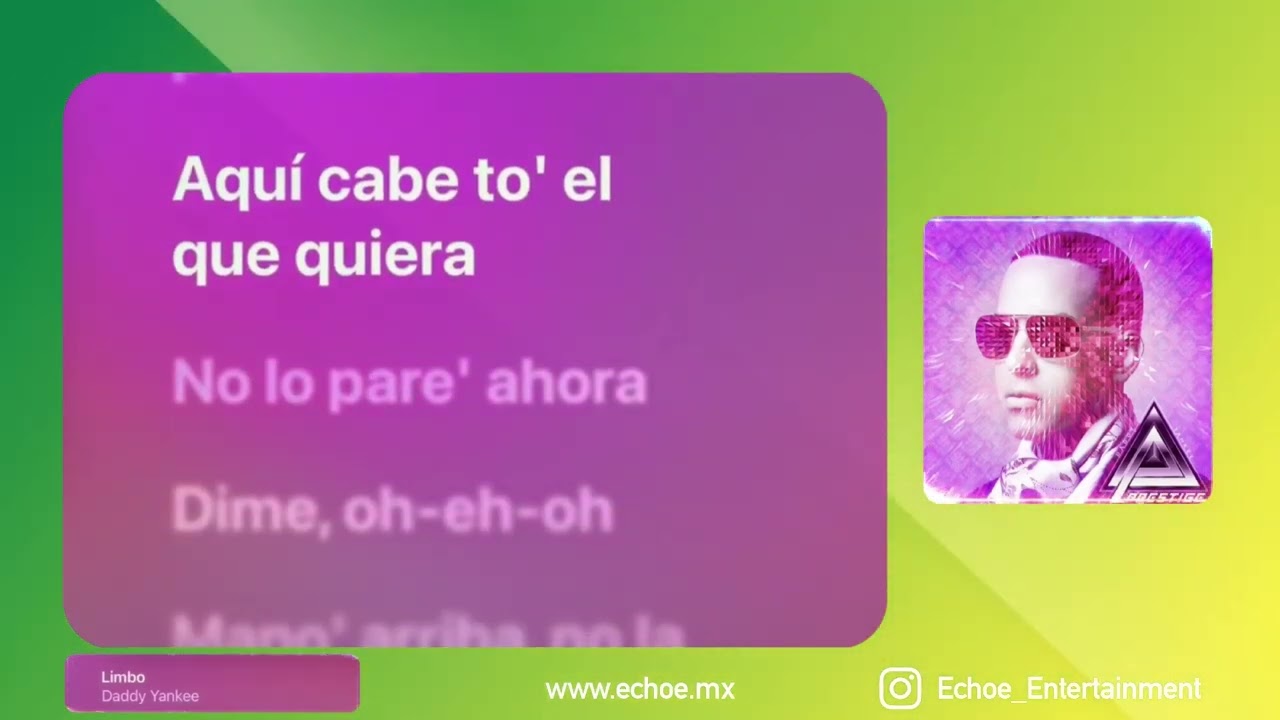 Daddy Yankee - Limbo (Versión Karaoke)