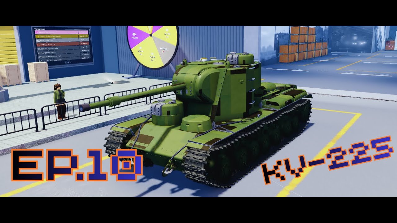 Roblox Curesd Tank Simulator【SKYFALL】(CTS) EP:10 KV-225