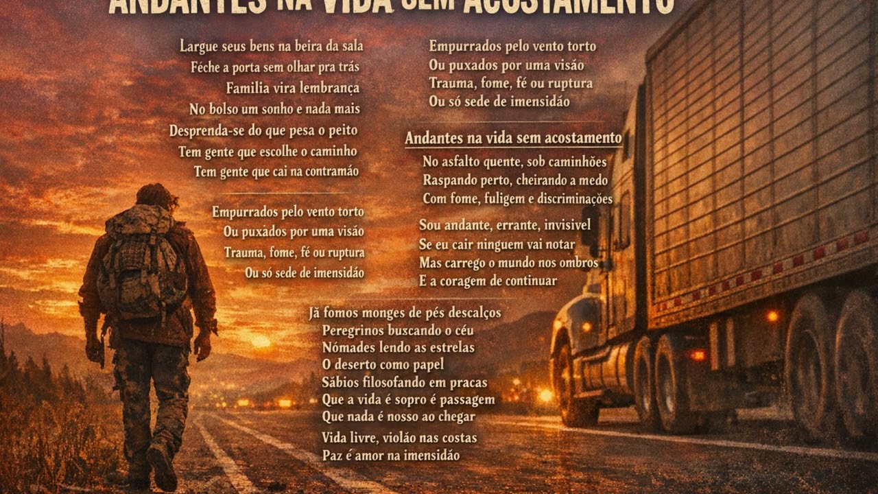 Andantes na vida sem acostamento